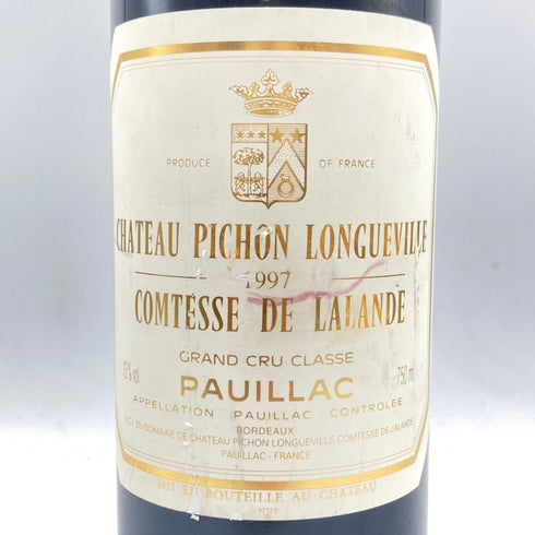 シャトー ピション ロングヴィル コンテス ド ラランド 1997 750ml 13% CHATEAU PICHON LONGUEVILLE COMTESSE DE LALANDE 【J】