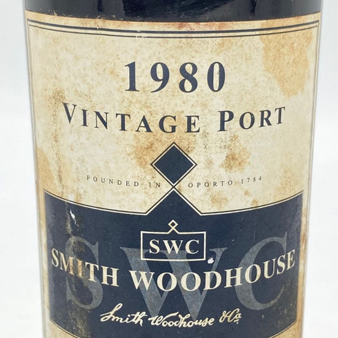 スミス ウッドハウス ヴィンテージ ポート 1980 375ml 20% Smith Woodhouse 赤ワイン【D4】