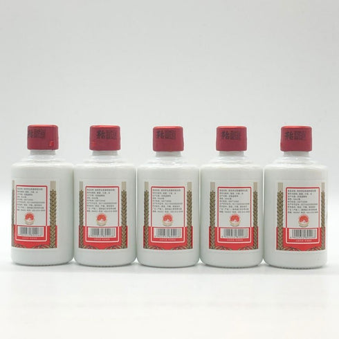 貴州茅台酒 マオタイ酒 天女ラベル 50ml 53% 5本セット MOUTAI 中国酒【H1】