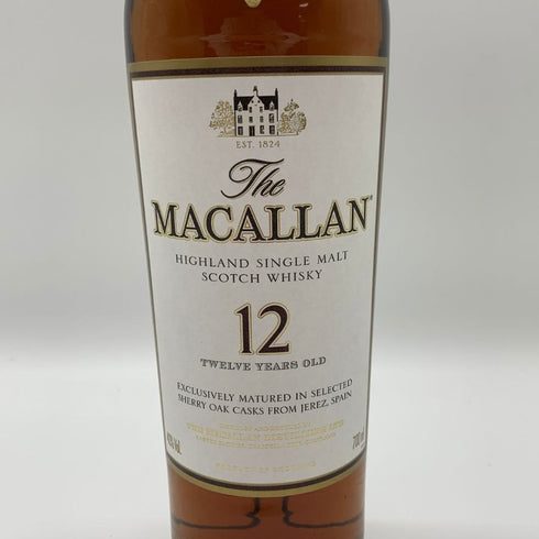 マッカラン 12年 ハイランド シェリーオーク 旧ボトル 700ml 40% MACALLAN HIGHLAND SHERRY OAK スコッチウイスキー【L0】