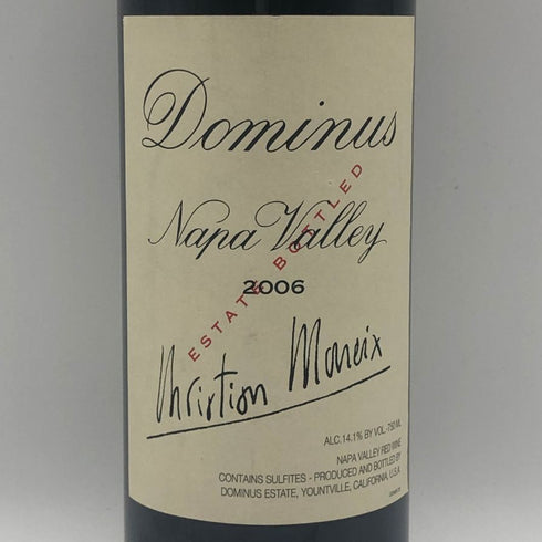 ドミナス エステート ナパヴァレー 2006 14.1% 750ml DOMINUS ESTATE カリフォルニアワイン【T0】