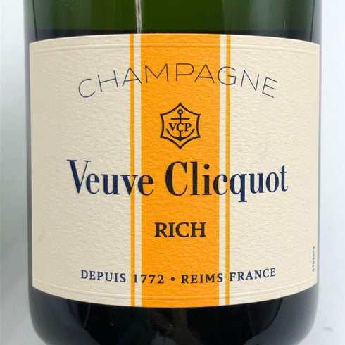 ヴーヴ クリコ リッチ オン アイス 750ml 12% Veuve Clicquot Rich シャンパン【H4】