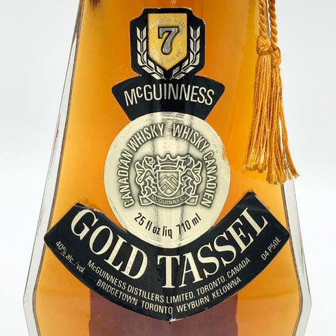 ゴールド タッセル 7年 マックギネス 710ml 40% 特級表記 GOLD TASSEL McGUINESS アイリッシュウイスキー【W1】