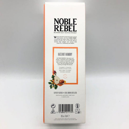 ノーブル レブル ヘーゼルナッツ 46% 700ml NOBLE REBEL リキュール【Y】