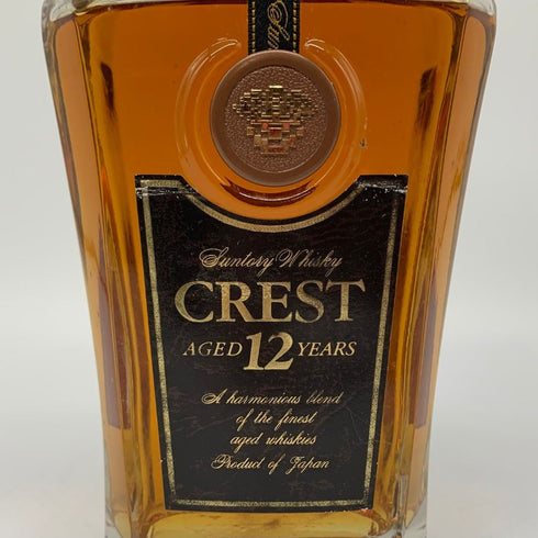 東京都限定◆サントリー クレスト 12年 響マーク 700ml 43% SUNTORY CREST 【B4】