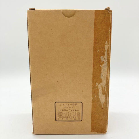東京都限定◆サントリー オールド 寿 ウイスキー特級 760ml 43% SUNTORY OLD 【M4】
