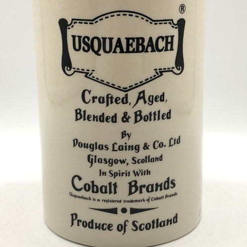 ウシュクベ ストーンフラゴン 陶器ボトル 750ml 43% USQUAEBACH Stone Flagon スコッチウイスキー1313g【A4】