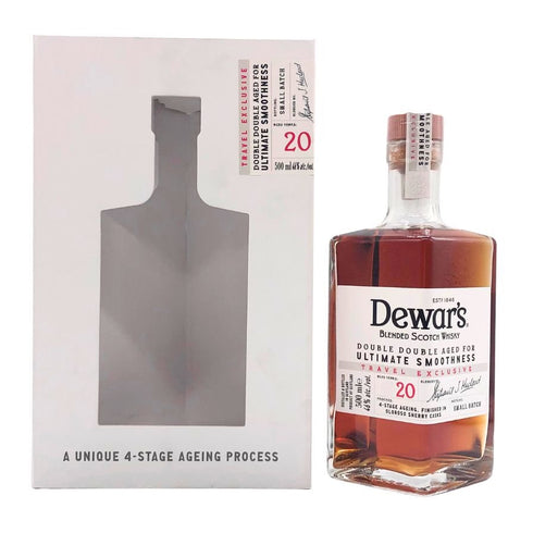 デュワーズ ダブルダブル 20年 500ml 46% Dewar's スコッチウイスキー【F】
