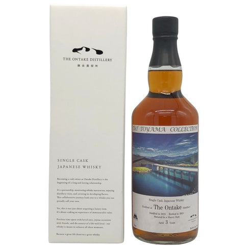 東京都限定◆御岳蒸留所 御岳ディスティラリーズ シングルカスク 2021-2024 700ml 58.5% ONTAKE T&T Toyama 【A1】