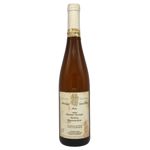 ヴァイングート アンクルッヒ 1993 750ml 8% Weingut Unckrich 白ワイン【N1】