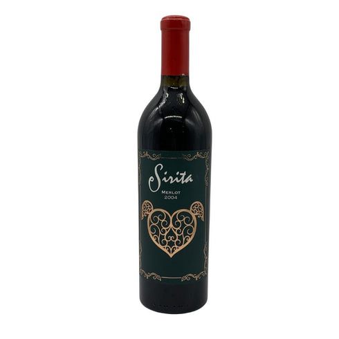 シリタ メルロー 2004 750ml 14.5% Sirita カリフォルニアワイン【X4】