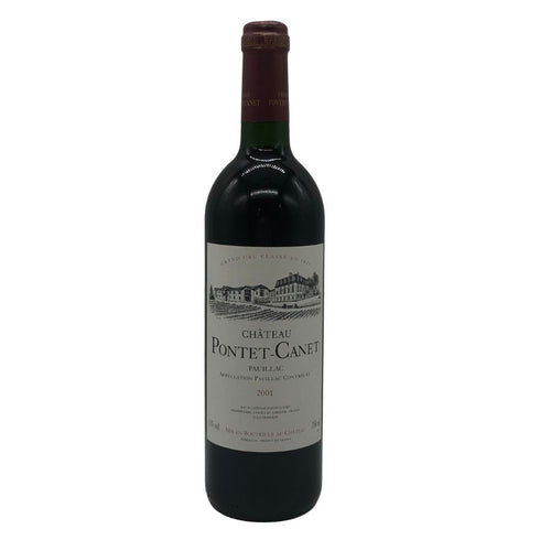 シャトー ポンテ カネ 2001 750ml 13% Chateau PONTET CANET ボルドーワイン【F3】