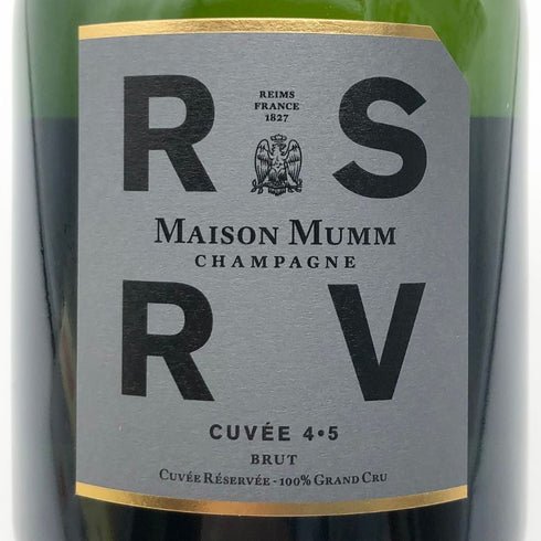 メゾン マム RSRV キュヴェ 4.5 ブリュット 12% 750ml MAISON MUMM シャンパン【K0】