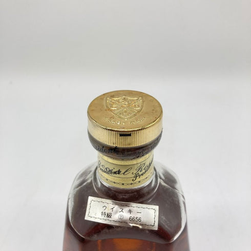プレジデント スペシャル リザーブ デラックス 750ml 43% PRESIDENT SPECIAL RESERVE DE LUXE スコッチウイスキー【K2】
