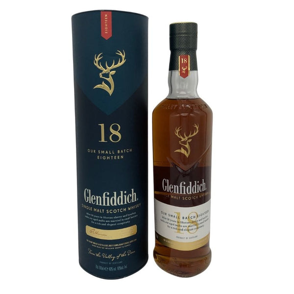 グレンフィディック 18年 アワースモールバッチ 700ml 40% Glenfiddich Our Small Batch スコッチウイスキー【X0】