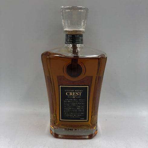 東京都限定◆サントリー クレスト 12年 響マーク 700ml 43% SUNTORY CREST 【V】