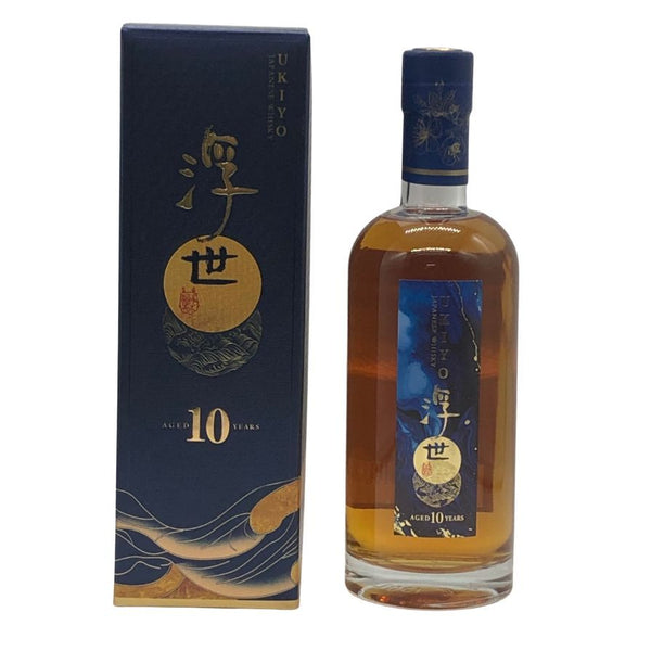 東京都限定◆浮世 10年 ブルーラベル 700ml 45% Ukiyo 【Q2】