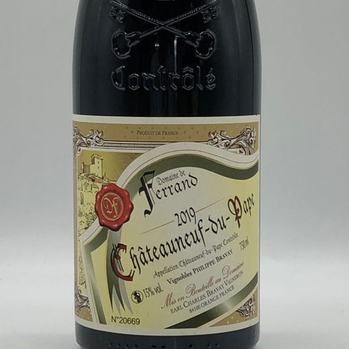 ドメーヌ ド フェラン シャトーヌフ デュ パプ 2019 750ml 15% Domaine de Ferrand ブルゴーニュワイン【J1】