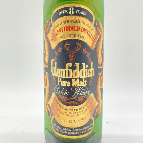 グレンフィディック 8年 ピュアモルト 750ml 43% GLENFIDDICH PURE MALT 【N4】