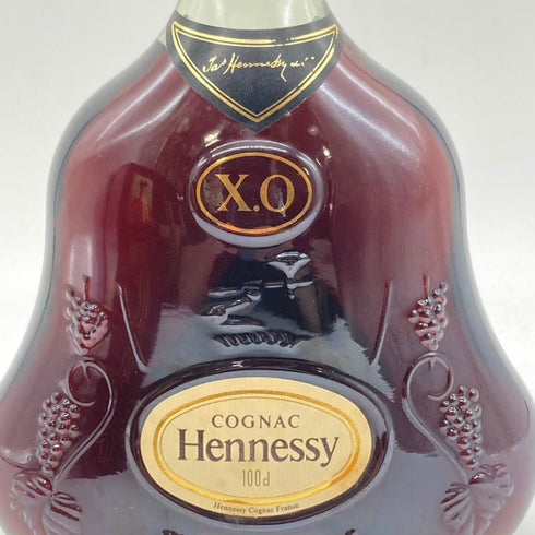 ヘネシー XO 金キャップ クリアボトル 1000ml Hennessy 【J4】