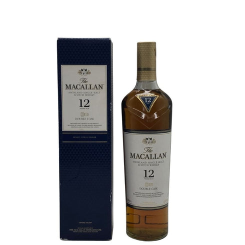 ザ マッカラン 12年 ダブルカスク 700ml 40% The MACALLAN 箱付 スコッチウイスキー【Y0】