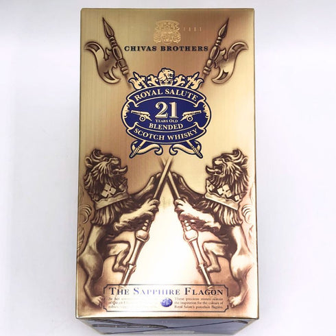 シーバス ブラザーズ ロイヤルサルート 21年 青陶器 700ml 40% Chivas Brothers ROYAL SALUTE スコッチウイスキー【N1】