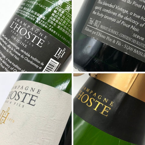 ロスト ペール エ フィス シャンパーニュ オリジーヌ ブリュット NV 750ml LHOSTE ORIGINE シャンパン【D1】
