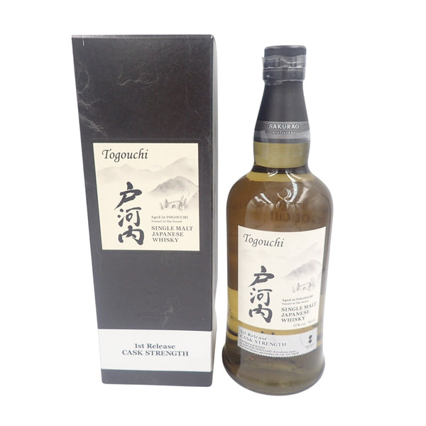 東京都限定◆戸河内 シングルモルト ファースト リリース カスクストレングス 700ml 52% 1st Relase CASK STRENGTH 【S1】
