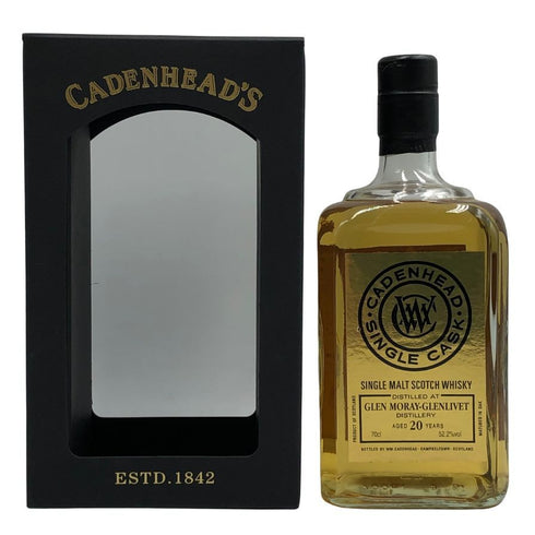 グレンマレイ グレンリベット 20年 ケイデンヘッド シングルカスク 700ml 52.2% GLEN MORAY GLENLIVET スコッチウイスキー【T4】
