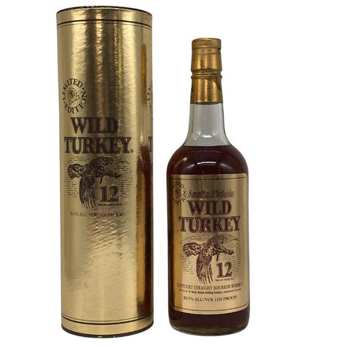 【同梱不可】ワイルドターキー 12年 リミテッド エディション ゴールドラベル 750ml 50.5% WILD TURKEY LIMITED EDITION バーボン【S2】