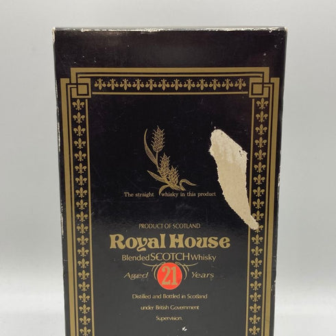 ロイヤルハウス 21年 ブレンデッド スコッチ ウイスキー 750ml 43% Royal House スコッチウイスキー【F1】