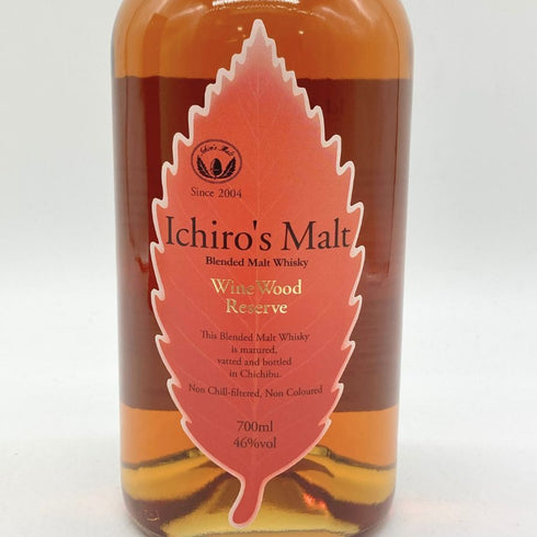 東京都限定◆イチローズモルト ワインウッドリザーブ 700ml 46% Ichiro's Malt Wine Wood Reserve 【S】