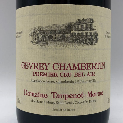ドメーヌ トプノ メルム ベル エール ジュヴレシャンベルタン プルミエクリュ 2014 750ml 13.5% Domaine Taupenot Merme Gevrey Chambertin 1er Cru Bel Air ブルゴーニュワイン【K0】