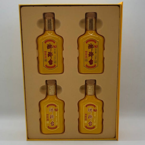 瑯琊台 中国酒 濃香型 白酒 70° 原酒 4本セット 100ml 中国酒264g 264g 273g 272g【T4】