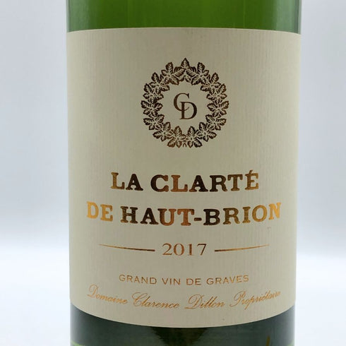 ラ クラルテ ド オー ブリオン ブラン 2017 750ml 12.5% La Clarté de Haut-Brion Blanc 白ワイン【R0】