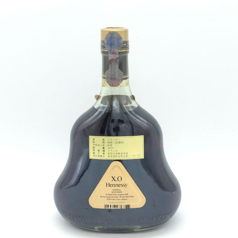 ヘネシー XO 金キャップ グリーンボトル 700ml 40% Hennessy コニャック【M2】