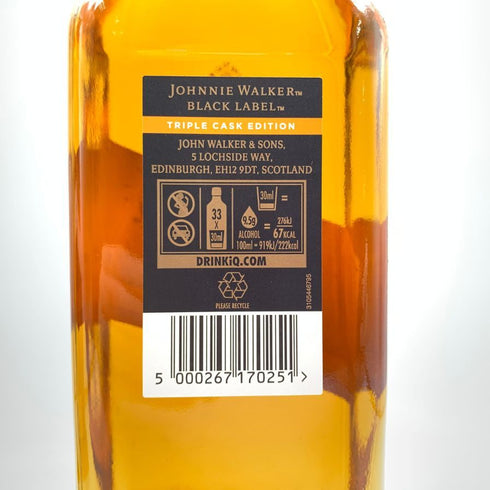 ジョニーウォーカー ブラック トリプルカスクエディション 1000ml 40% JOHNNIE WALKER BLACK LABEL TRIPLE CASK EDITION 【T4】
