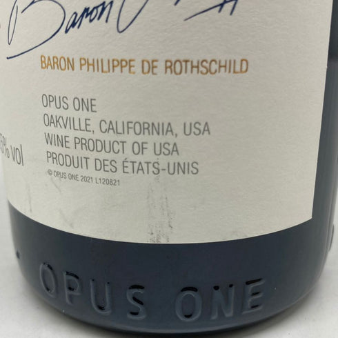 オーパスワン 2019 750ml 13.5% OPUS ONE カリフォルニアワイン【X4】