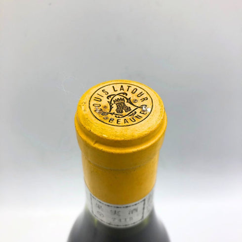 ルイ ラトゥール シャサーニュ モンラッシェ 1979 750ml 14%未満 Louis Latour Chassagne Montrachet 白ワイン【S】