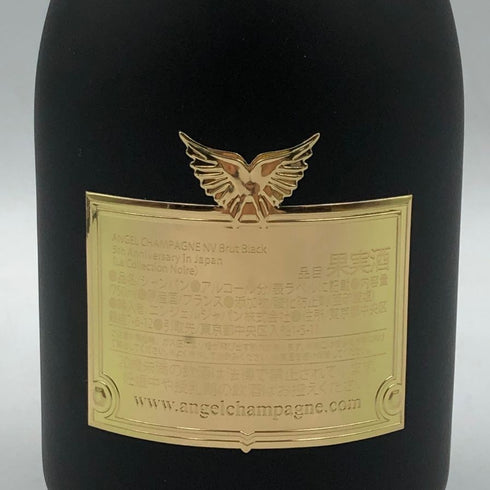 エンジェル ブリュット ブラック 5周年記念 750ml 12.5% ANGEL BRUT BLACK 箱無 シャンパン【E4】