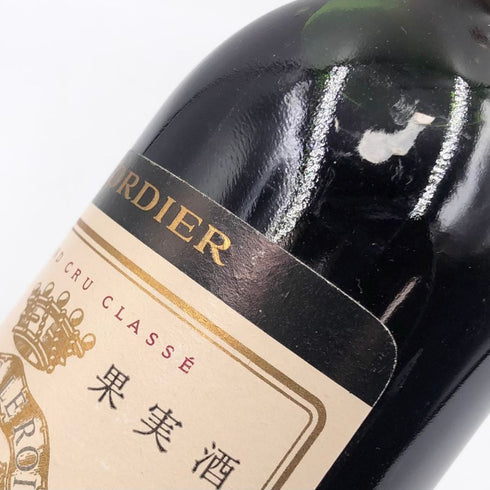 シャトー グリュオー ラ ローズ 1986 375ml 12.5% CHATEAU GRUAUD LAROSE ボルドーワイン【F2】