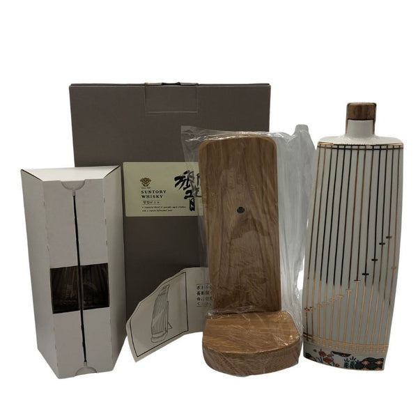 東京都限定◆サントリー 響 楽器シリーズ 琴型ボトル 台座&箱付 600ml 43% SUNTORY 1248g【K4】