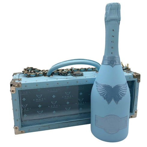 エンジェル ドゥミセック ブルー レザータイプ 750ml 12.5% ANGEL DEMI SEC BLUE シャンパン【Q0】