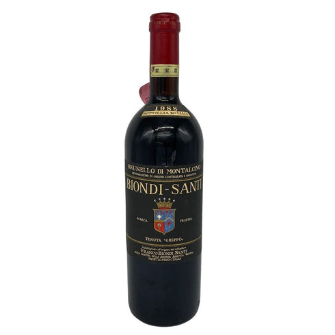ブルネッロ ディ モンタルチーノ ビオンディ サンティ 1988 750ml 13% Biondi Santi Brunello di Montalcino イタリアワイン【G1】