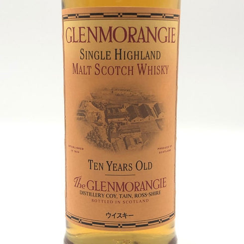 グレンモーレンジ 10年 ハイランドモルト 750ml 43% GLENMORANGIE スコッチウイスキー【A3】