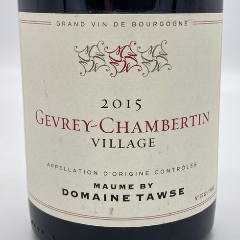ドメーヌ トーズ ジュヴレ シャンベルタン 2015 750ml 13% DOMAINE TAWSE ブルゴーニュワイン【K2】