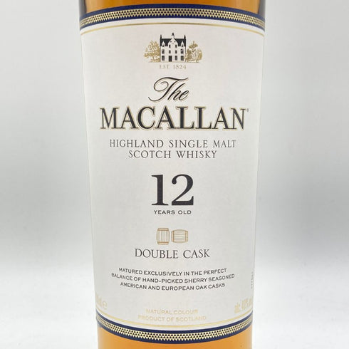 ザ マッカラン 12年 ダブルカスク 700ml 40% The MACALLAN 【W】