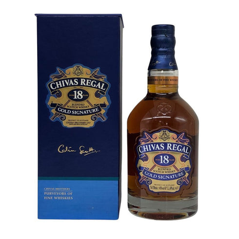シーバスリーガル 18年 ゴールドシグネチャー 700ml 40% CHIVAS REGAL スコッチウイスキー【B2】