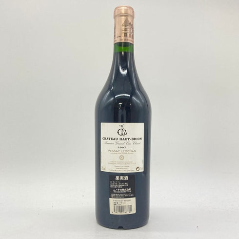 シャトー オー ブリオン 2007 750ml 13% CHATEAU HAUT BRION 【A1】