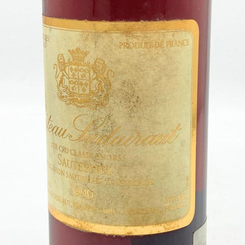 シャトー スデュイロー 1990 375ml 15% Chateau Suduiraut ブルゴーニュワイン【C4】